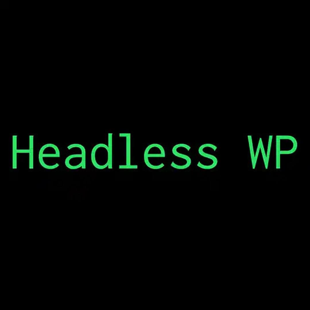 Work with headless WordPress